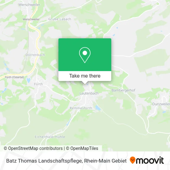 Карта Batz Thomas Landschaftspflege