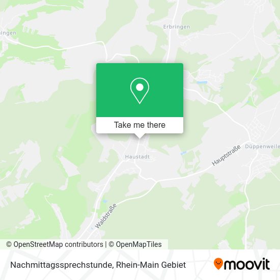 Карта Nachmittagssprechstunde