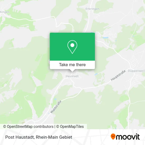 Post Haustadt map