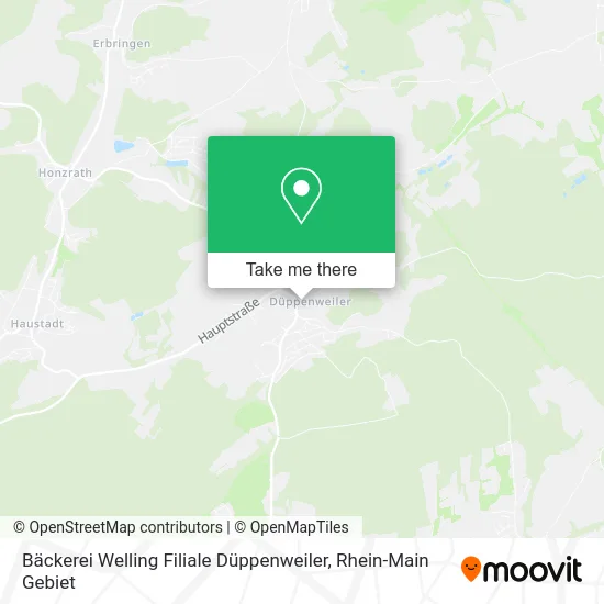 Bäckerei Welling Filiale Düppenweiler map