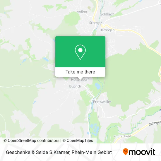 Карта Geschenke & Seide S.Kramer