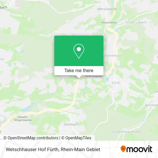 Карта Wetschhauser Hof Fürth