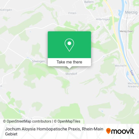 Карта Jochum Aloysia Homöopatische Praxis