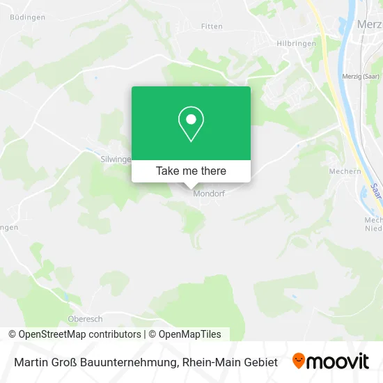 Карта Martin Groß Bauunternehmung
