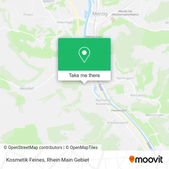 Карта Kosmetik Feines
