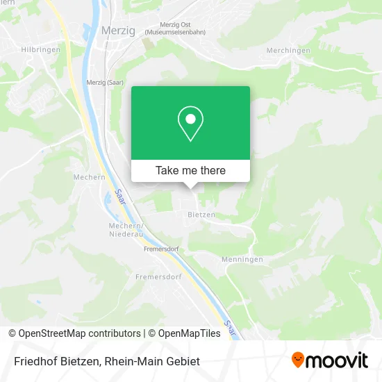 Карта Friedhof Bietzen
