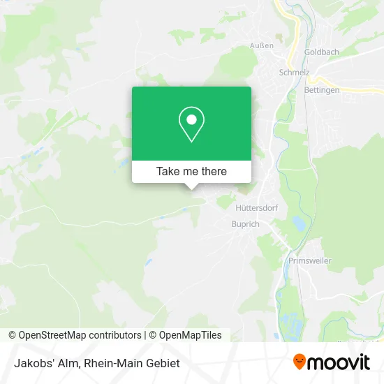 Карта Jakobs' Alm