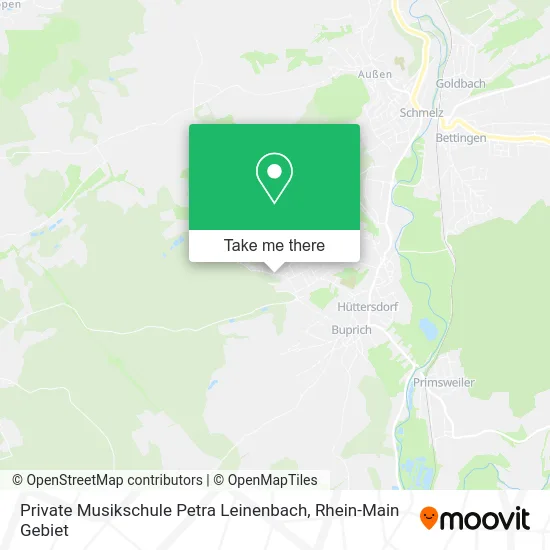 Карта Private Musikschule Petra Leinenbach