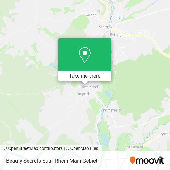 Карта Beauty Secrets Saar