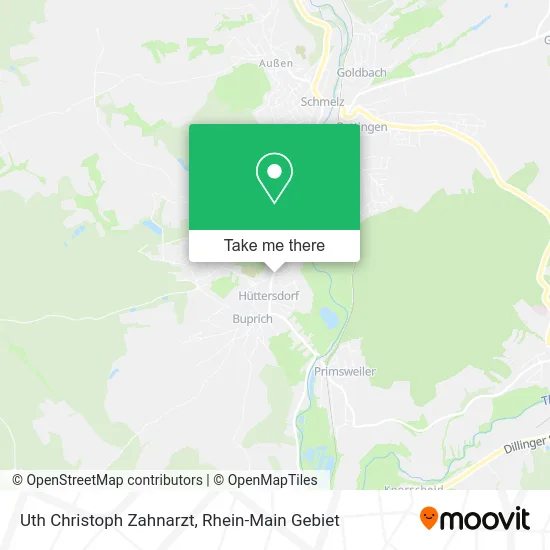 Карта Uth Christoph Zahnarzt