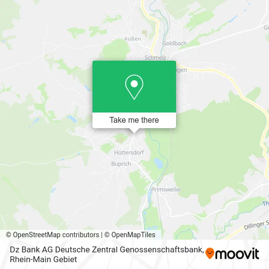 Карта Dz Bank AG Deutsche Zentral Genossenschaftsbank