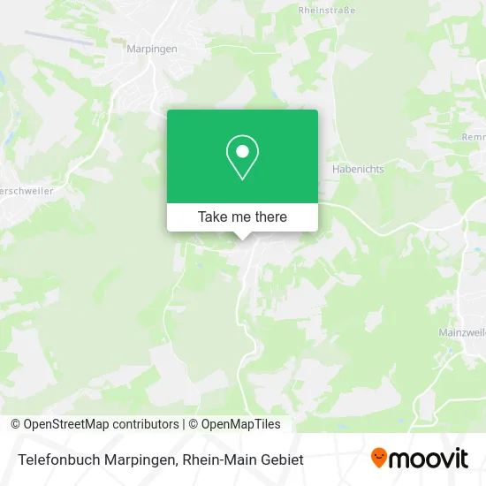 Карта Telefonbuch Marpingen