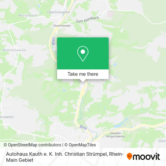 Карта Autohaus Kauth e. K. Inh. Christian Strümpel
