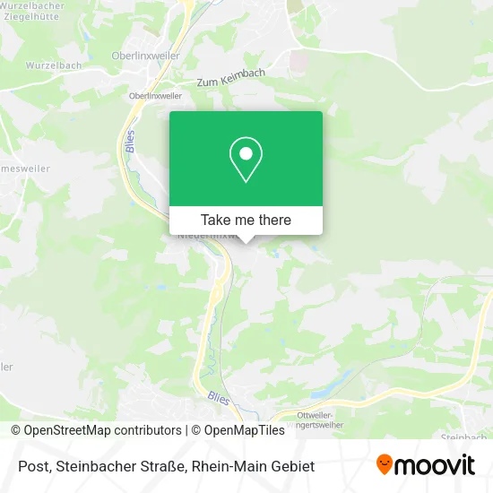 Карта Post, Steinbacher Straße