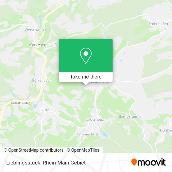 Карта Lieblingsstuck