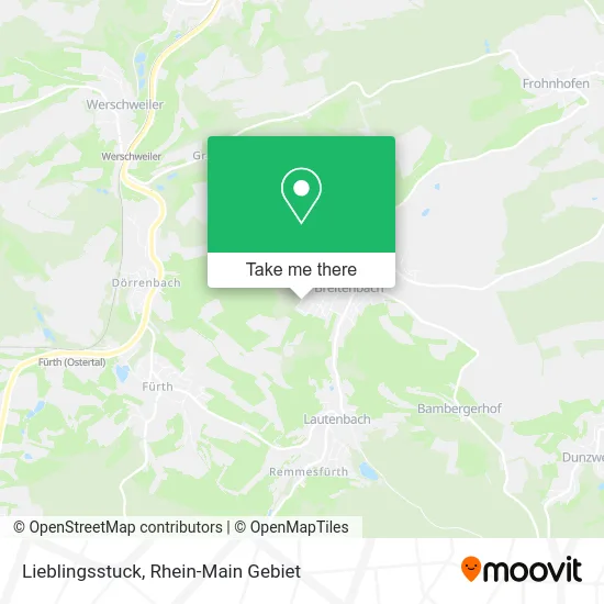 Карта Lieblingsstuck