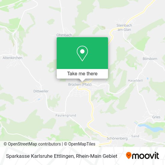 Карта Sparkasse Karlsruhe Ettlingen