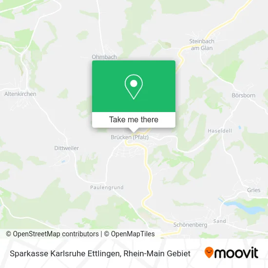 Карта Sparkasse Karlsruhe Ettlingen