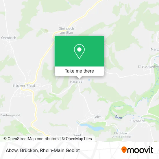 Карта Abzw. Brücken