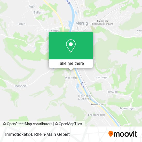 Карта Immoticket24