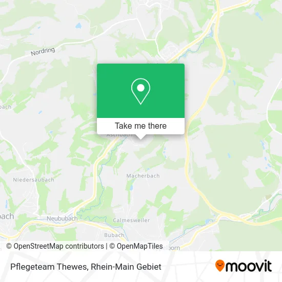 Карта Pflegeteam Thewes