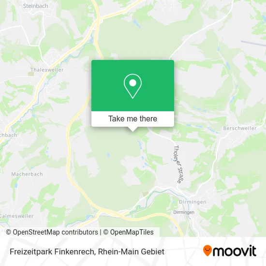 Freizeitpark Finkenrech map