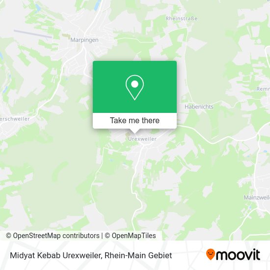Карта Midyat Kebab Urexweiler