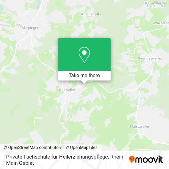 Карта Private Fachschule für Heilerziehungspflege