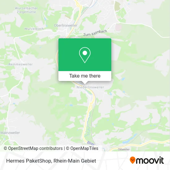 Карта Hermes PaketShop