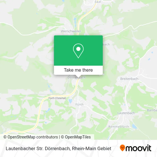 Карта Lautenbacher Str. Dörrenbach
