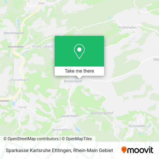 Карта Sparkasse Karlsruhe Ettlingen