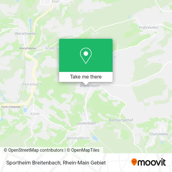 Карта Sportheim Breitenbach