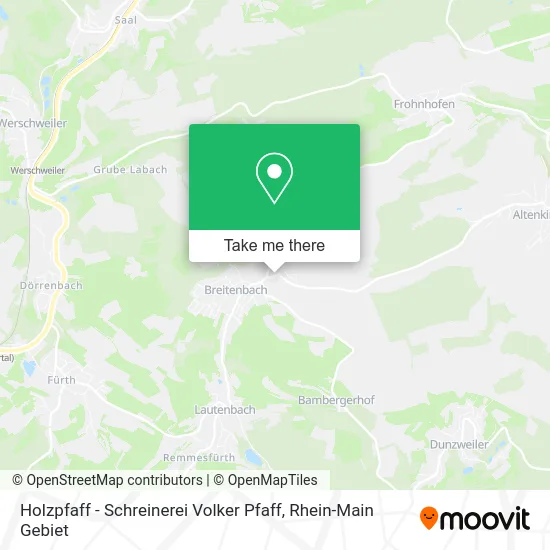Holzpfaff - Schreinerei Volker Pfaff map
