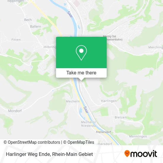 Карта Harlinger Weg Ende