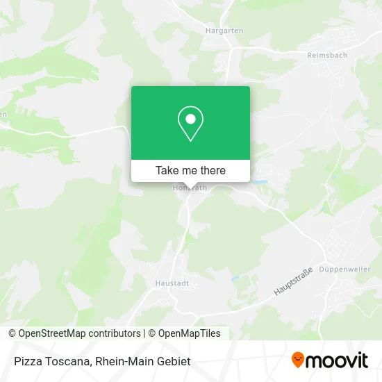 Карта Pizza Toscana