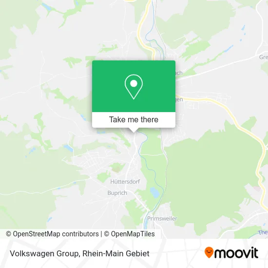 Карта Volkswagen Group
