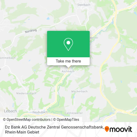 Карта Dz Bank AG Deutsche Zentral Genossenschaftsbank