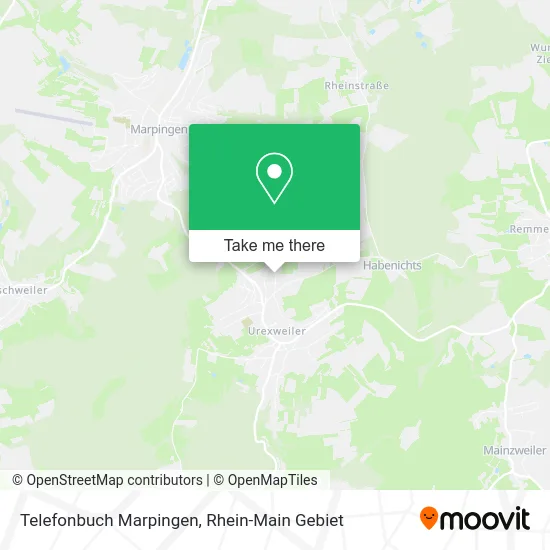 Карта Telefonbuch Marpingen