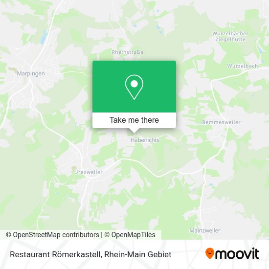 Карта Restaurant Römerkastell