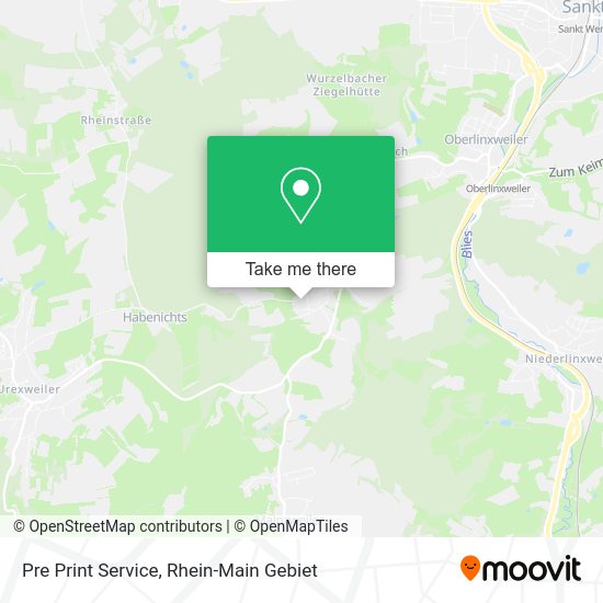Карта Pre Print Service