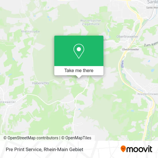 Карта Pre Print Service