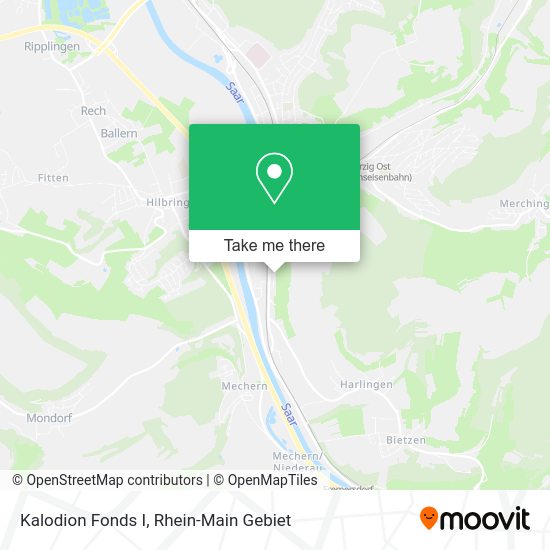 Карта Kalodion Fonds I