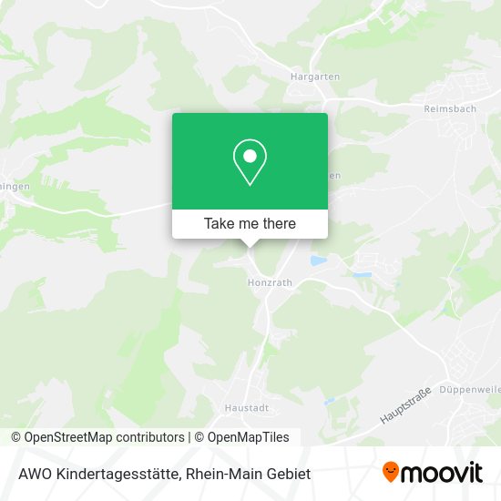Карта AWO Kindertagesstätte