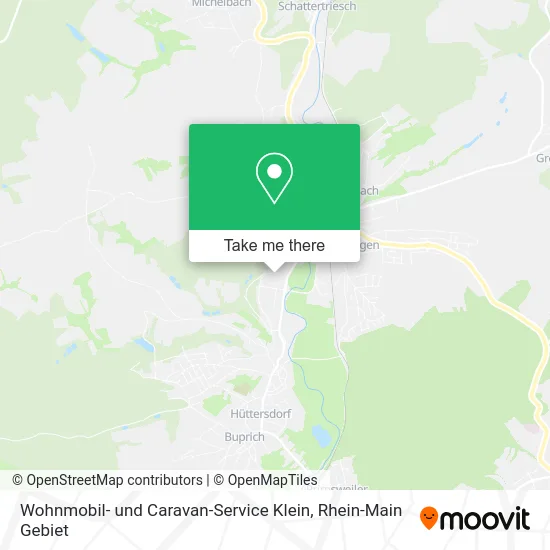 Карта Wohnmobil- und Caravan-Service Klein