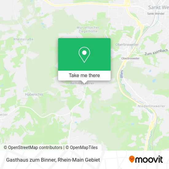 Карта Gasthaus zum Binner