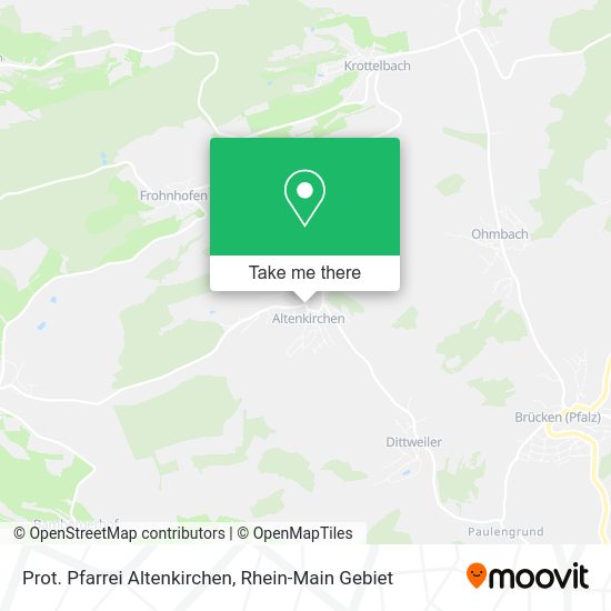 Карта Prot. Pfarrei Altenkirchen
