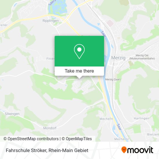 Карта Fahrschule Ströker