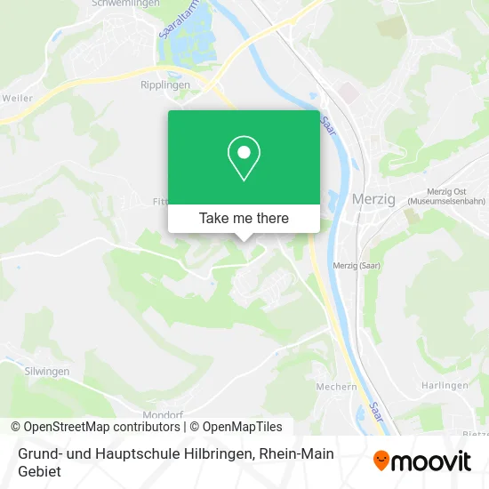 Карта Grund- und Hauptschule Hilbringen