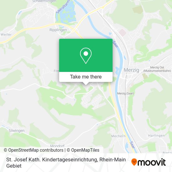 Карта St. Josef Kath. Kindertageseinrichtung