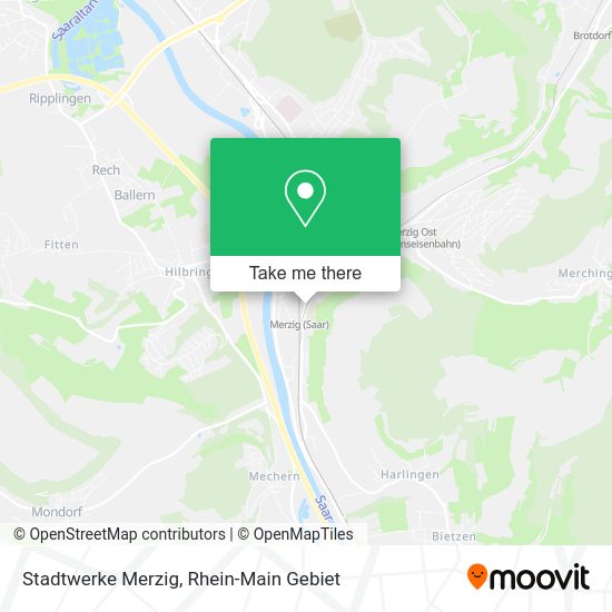 Карта Stadtwerke Merzig